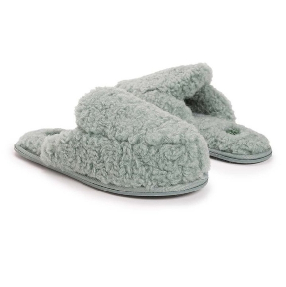 Muk Luks Chaya Slipper Gray Green - Picture 1 of 4